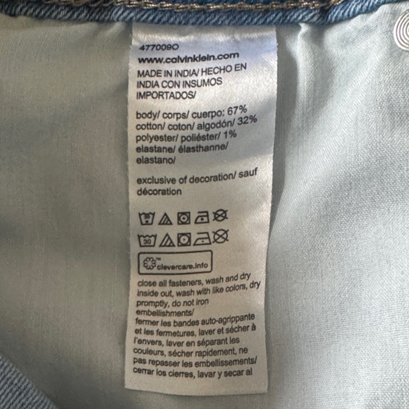 👖 Calvin Klein Jeans High Rise Skinny Ankle – Size 12/31 | NWT - Picture 10 of 11